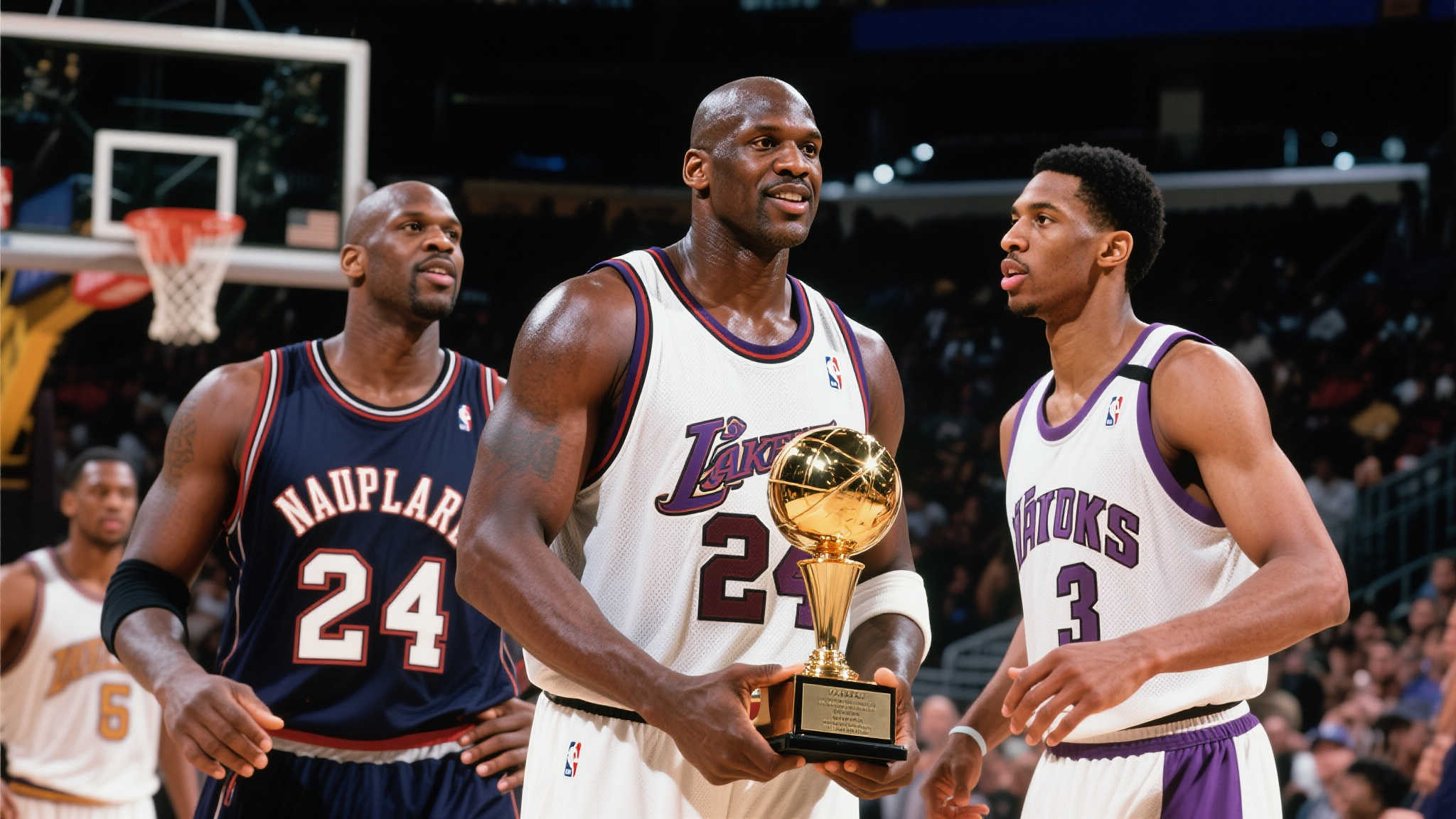 包揽三项荣耀:乔丹四冠领衔,贾巴尔、奥尼尔与亚历山大紧随其后 除了迈克尔之外,以独特风格影响比赛局势的是卡里姆•